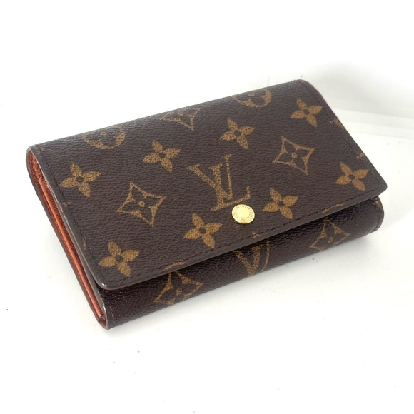Very good condition authentic Louis Vuitton Monogram Tresor Wallet CA1908 - Picture 4 of 16